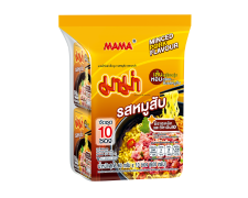 มาม่าบะหมี่รสหมูสับ แพค 10 ซอง