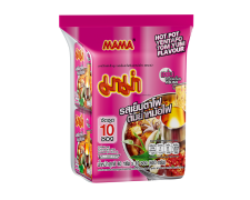 มาม่าบะหมี่รสเย็นตาโฟต้มยำหม้อไฟ แพค 10 ซอง