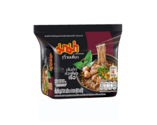 มาม่าเส้นเล็กก๋วยเตี๋ยวเรือซอสเผ็ด แพค 4 ซอง