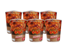 มาม่าบะหมี่ถ้วยกึ่งสำเร็จรูป รสหม่าล่า แพ็ค6 ถ้วย รุ่นคละดีไซน์