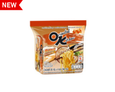 *สินค้าใหม่* มาม่าออเรียนทัลรสทงคตสึ  แพ็ค 4 ซอง 