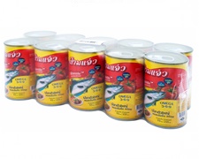 สามแจ๋วปลาซาร์ดีนกระป๋องในซอสมะเขือเทศ แพค 10 กระป๋อง